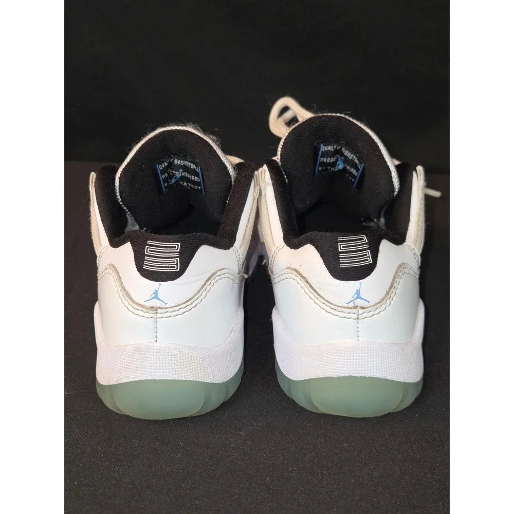 Air Jordan 11 Retro‎ Low Legend Blue Little Kids Shoes Size 11C 505835 117